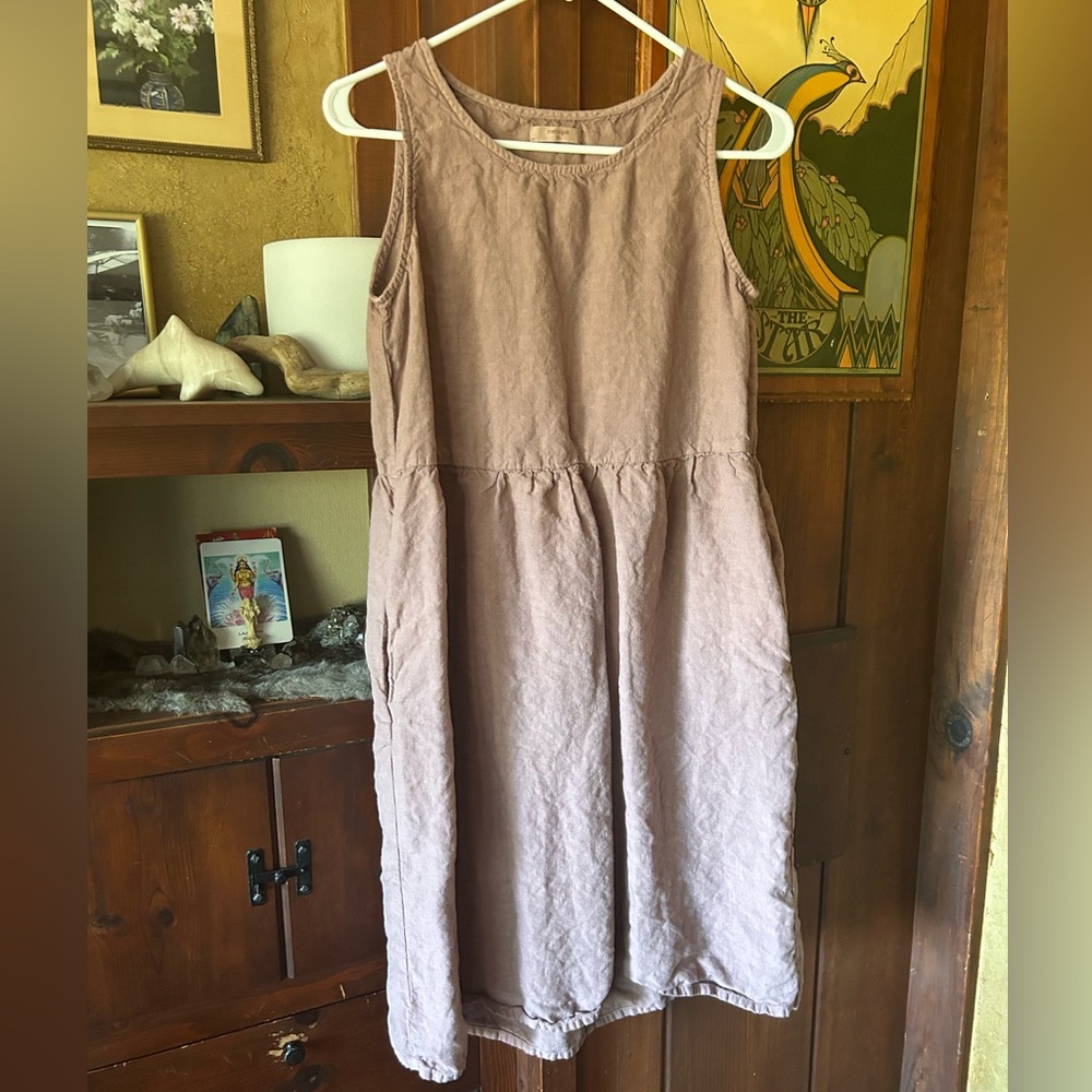 Women’s Linen Midi Dress